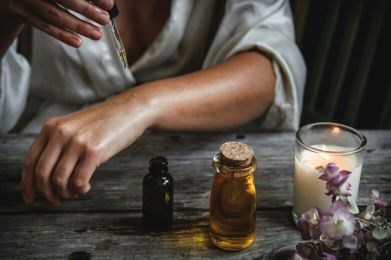 Photo essential oils safety guidelines